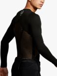 Le Col Unisex Pro Mesh Long Sleeve Base Layer Cycling Top, Black