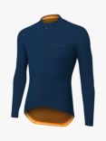 Le Col Hors Categorie Long Sleeve Jersey Top, Navy/Saffron