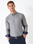 Crew Clothing Classic Fit Oxford Shirt, Light Grey
