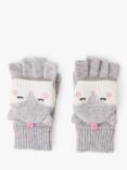 Angels by Accessorize Kids' Snow Fox Gloves, Grey/Multi