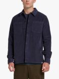 Farah Kitner Corduroy Long Sleeve Shirt, Liquorice Blue