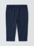 John Lewis Heirloom Collection Baby Straight Leg Chinos, Blue
