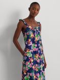 Lauren Ralph Lauren Flutter Floral Nightdress, Multi