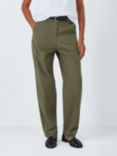 John Lewis Tapered Cotton Blend Chino Trousers