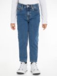 Tommy Hilfiger Kids' High Rise Tapered Jeans, Midused