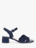 Gabor Bijou Open Toe Heeled Sandals, Atlantic