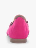Gabor Jangle Slip On Metal Trim Detail Loafers, Pink