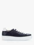 Gabor Camrose Wide Fit Platform Lace Up Trainers, Midnight
