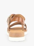 Gabor Location Leather Open Toe Sandals, Camel