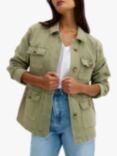 MY ESSENTIAL WARDROBE Army Jacket, Dusty Olive Wash