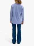 MY ESSENTIAL WARDROBE Button Up Casual Fit Cotton Shirt, Medium Blue