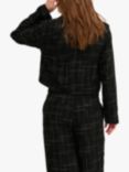 MY ESSENTIAL WARDROBE Freja Cropped Regular Fit Blazer, Black