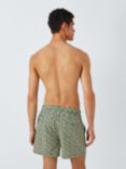 John Lewis Resort Geo Swim Shorts, Green