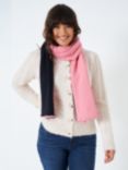 Crew Clothing Ribbed Scarf, Pink