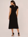 Adrianna Papell Jersey Midi Dress, Black