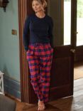British Boxers Tartan Brushed Cotton Pyjama Trousers, Dumbarton