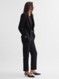 Reiss Gabi Slim Fit Tailored Suit Trousers, Black
