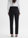 Reiss Gabi Slim Fit Tailored Suit Trousers, Black