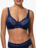 Triumph Classic Amourette 300 X Underwired Bra, Deep Water