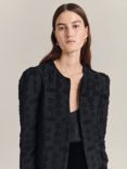 Ghost Lucy Wool Blend Jacket, Black