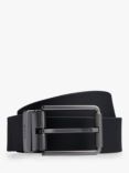 BOSS Tintin Leather Belt, Black