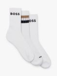 BOSS Sportive Stripe Socks, Pack of 3