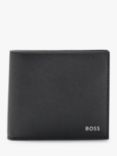 BOSS Zair Leather Wallet, Black