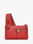 Radley Pockets Icon Mini Zip Top Cross Body Bag, Begonia