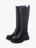 Moda in Pelle Idoma Chealsea Knee Boots, Black