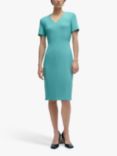 BOSS Damaisa Sheath Dress, Open Blue