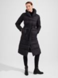 Hobbs Kathleen Puffer Coat, Black