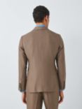 John Lewis Cambridge Linen Single Breasted Regular Fit Suit Jacket, Brown
