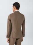 John Lewis Cambridge Regular Fit Double Breasted Suit Jacket, Brown