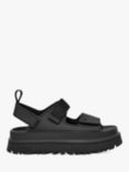 UGG Goldenglow Velcro Strap Flatform Sandals