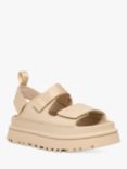 UGG Goldenglow Velcro Strap Flatform Sandals, Seasalt