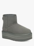 UGG Class Mini Suede Flatform Ankle Boots