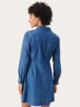 Part Two Freja Denim Shirt Dress, Medium Blue