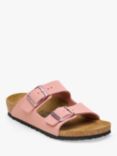 Birkenstock Kids' Arizona Birko-Flor® Sandals, Pink Clay