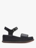 Clarks Kimmei Bay Wedge Sandals, Black