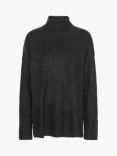 A-VIEW Penny Wool Blend Roll Neck Jumper, Black