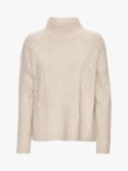 A-VIEW Uvenas Knitted High Neck Jumper, Off White