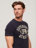 Superdry Vintage Athletic Short Sleeve T-Shirt, Eclipse Navy