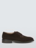 John Lewis Suede Ivy Lace Up Shoes, Brown