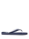 Ralph Lauren Rubber Sandals, Navy/White