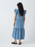 AND/OR Tanya Broderie Jersey Tiered Dress