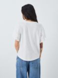 AND/OR Bobby Broderie Anglaise Sleeve T-Shirt, White