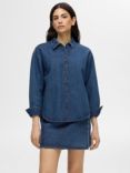 SELECTED FEMME Denim Shirt, Blue