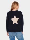 Saint Tropez Baria Star Cardigan, Night Sky