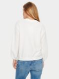 Saint Tropez Barbel Sequin Wool Blend Jumper