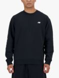 New Balance Small Logo Crew Jumper, Black